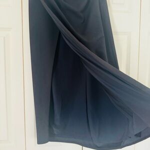 Aberchrombie & Fitch High Waist Black Skirt with side slit. Size Small, NWT.